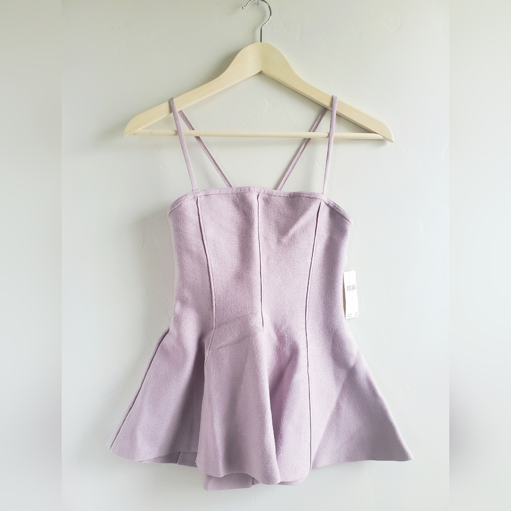 🌷NWT Anthropologie Pilcro Hourglass Sparkly Sweater Tank